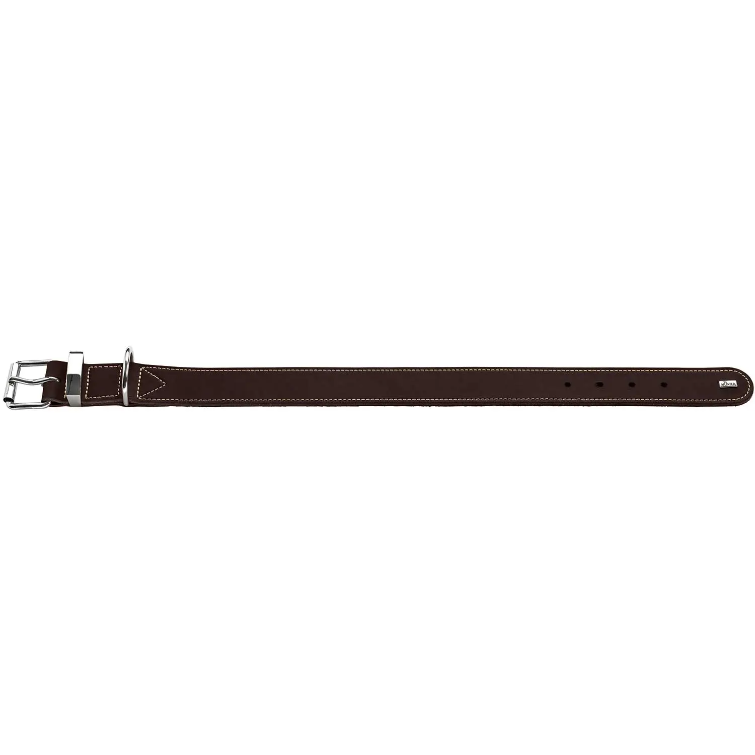 Hunter Aalborg Special Hundehalsbånd Brun 45 - 30-38 cm